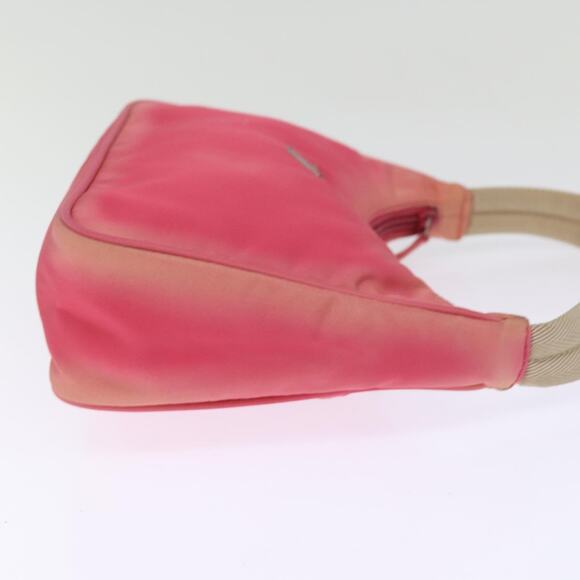 PRADA Hand Bag Nylon Pink - Picture 5 of 9